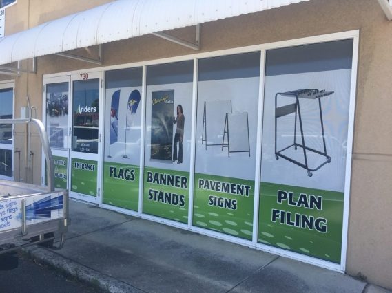 Shop Front Signage – Direction Design & Print