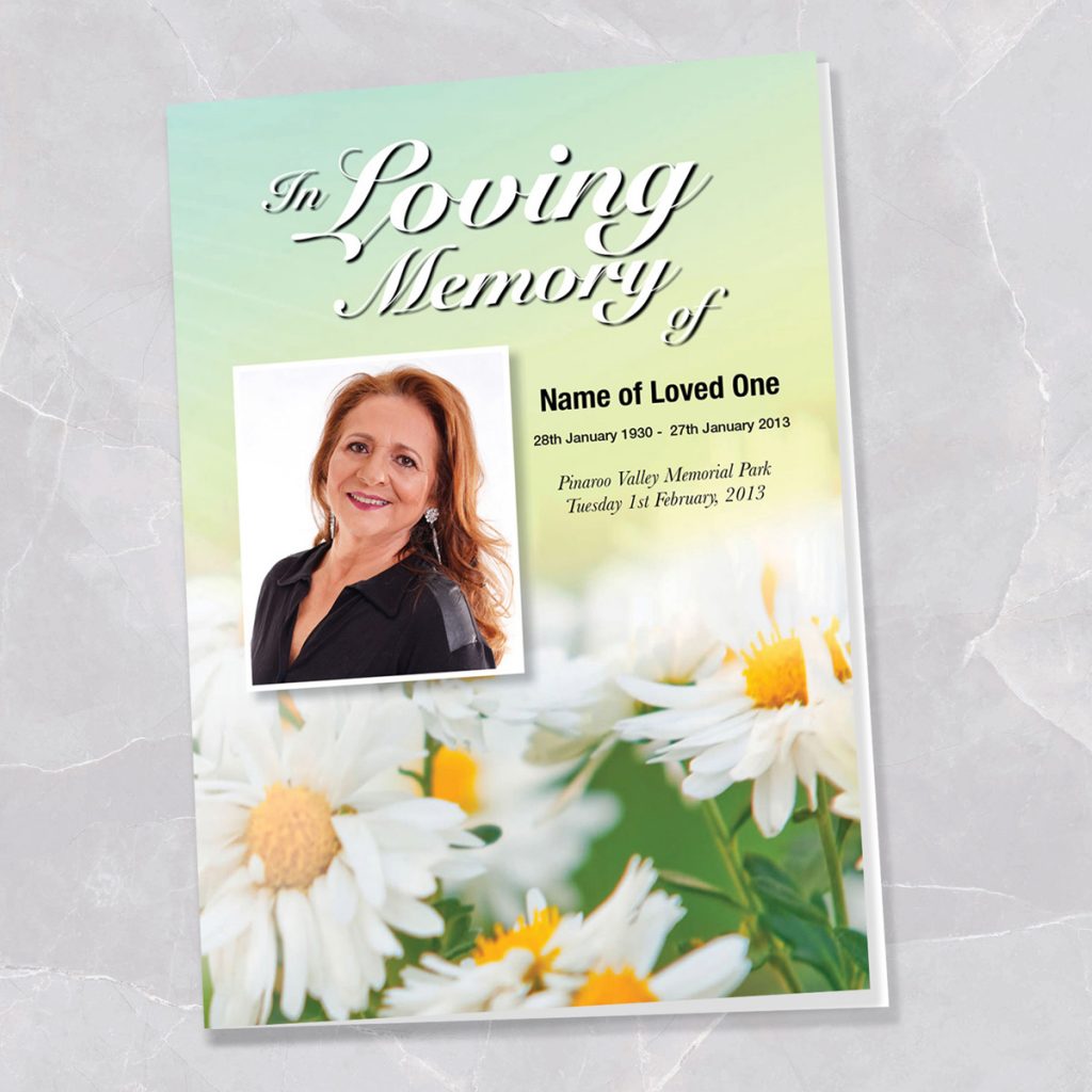 Funeral Stationery & Products – Direction Design & Print